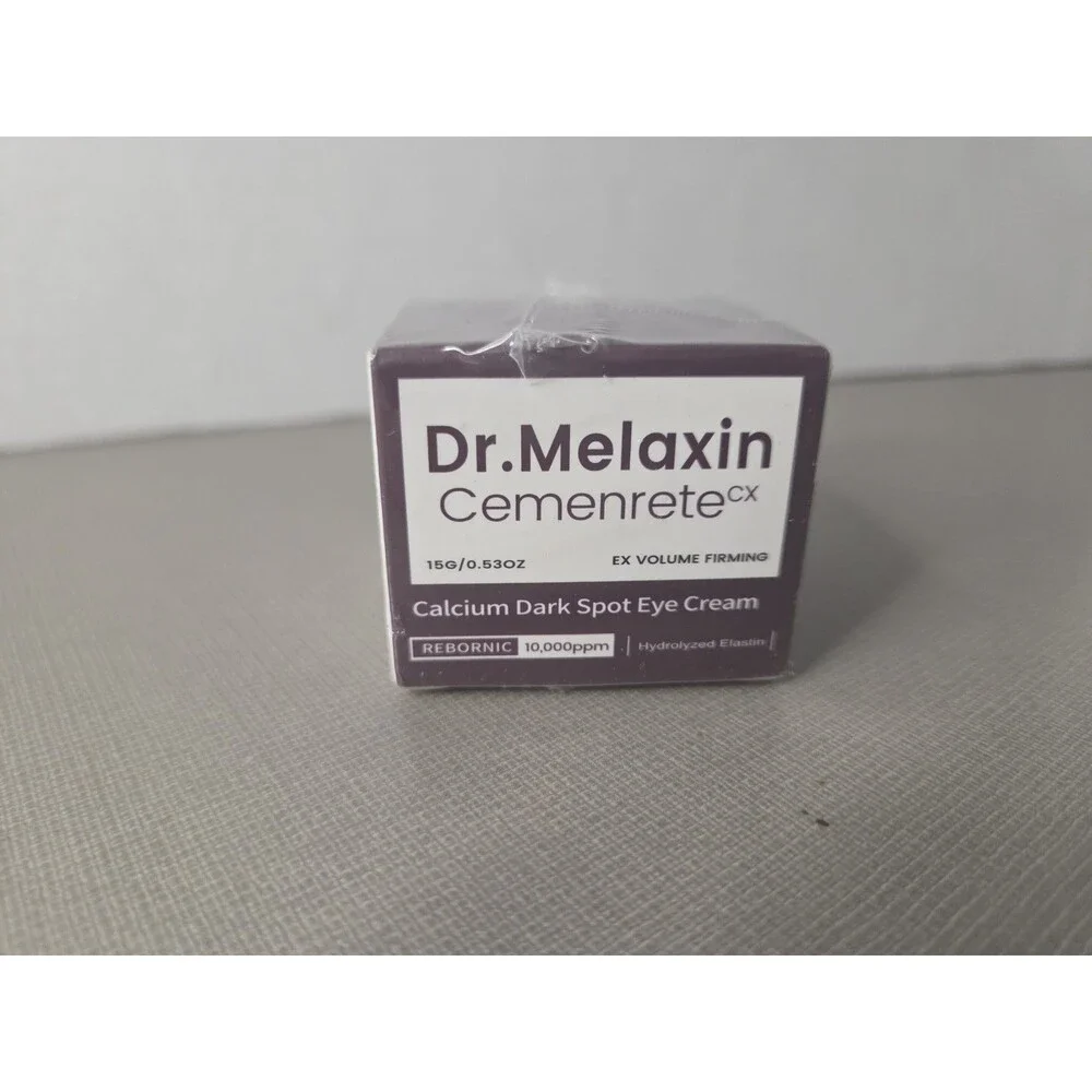 Dr. Melaxin VitaliQ Cemenrete Calcium Dark Spot Eye Cream ~ New in box MFG 2/26